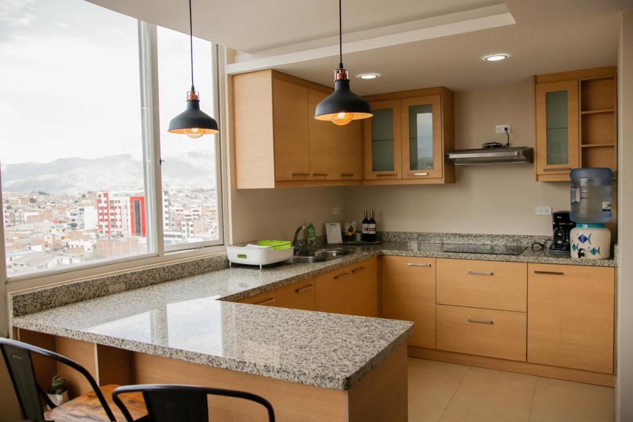 Apartament Wanderlot - Departamento Leganza - Penthouse Lujoso Riobamba Zewnętrze zdjęcie